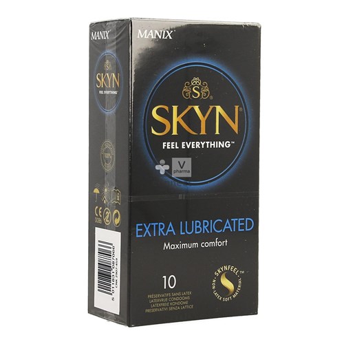 Manix Skyn Extra Lubricated Condoms 10