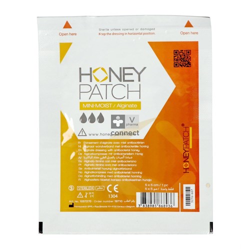 Honeypatch Mini-moist Gen.honing5g+alg.ster5x5cm 1