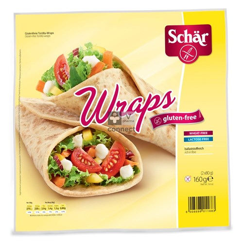 Schar Wraps 160 g 2 Pièces