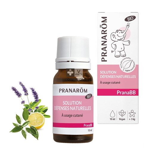 Pranabb Solution Defenses Naturelles Huile De Massage 10 ml