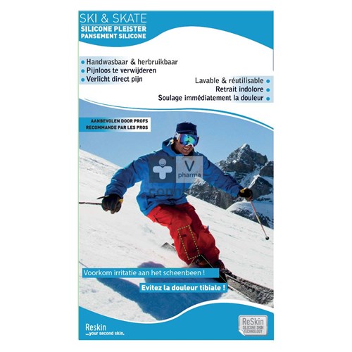Reskin Ski&skate Pleister 10x18cm 2