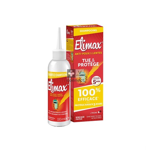 Elimax Shampoo Tegen Luizen Fl 100ml