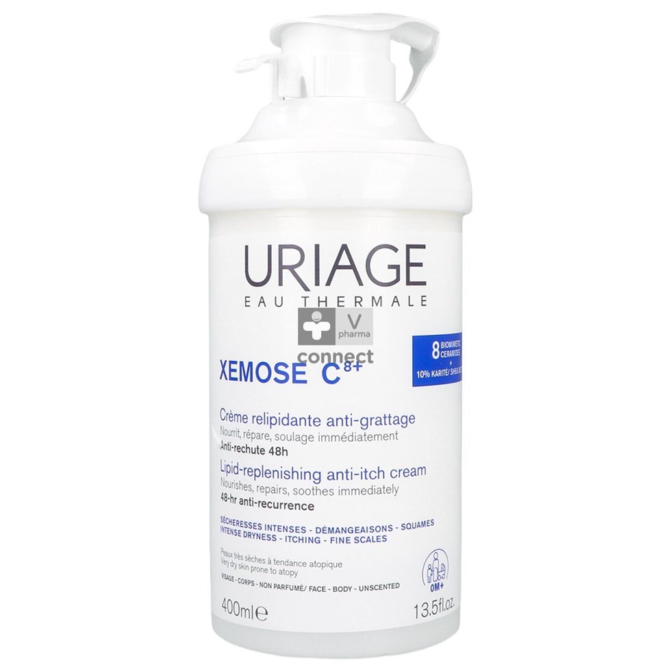 Uriage Xemose Crème Relipidante Anti-irritations 400 ml