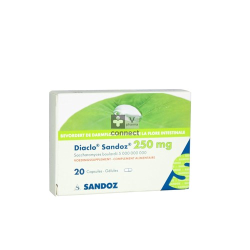 Diaclo Sandoz 250 mg 20 Comprimés