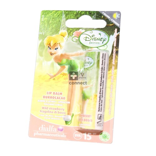Stick Levres Disney Fée Clochette Goût Fraise Des Bois