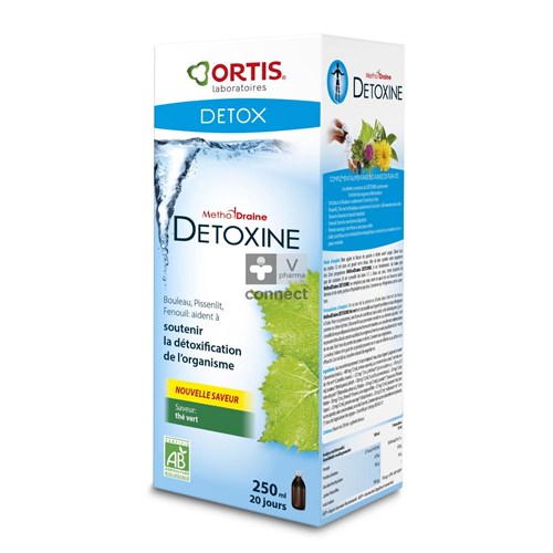 Ortis Methoddraine Detoxine The Vert Bio 250 ml
