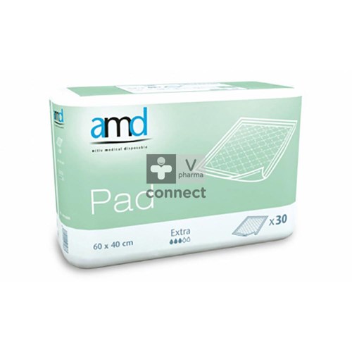 AMD Pad Extra Alèses 40 x 60 cm 30 Pièces R.663