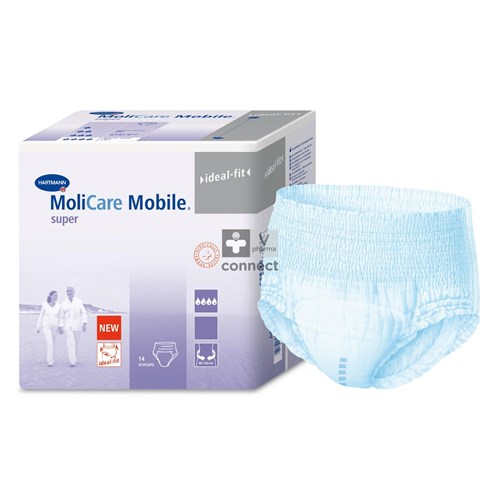 Molicare Mobile Super Medium 14 Slips Absorbants Anatomiques