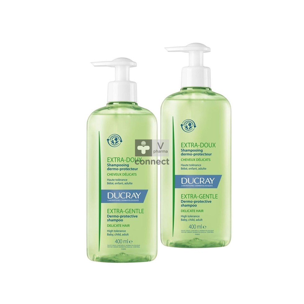 Ducray Extra Doux Sh 2x400ml