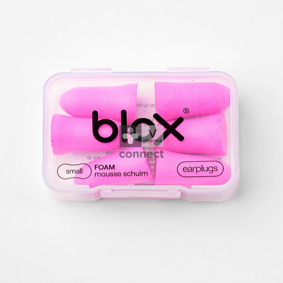 Blox Schuim Small Roze Oordoppen 3 Paar