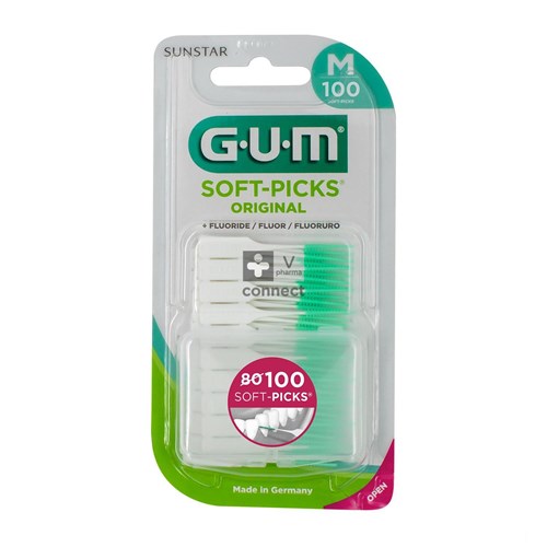 Gum Soft Picks Original Medium  100