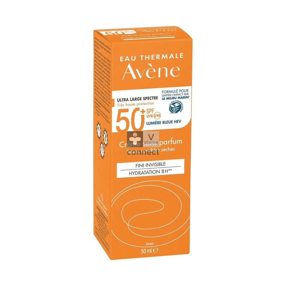 Avene Solaire Crème Sans Parfum SPF50+ 50 ml
