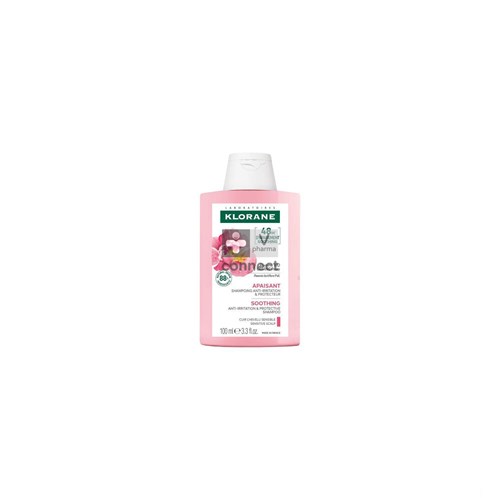 Klorane Capil. Sh Pioenroos Bio 100ml