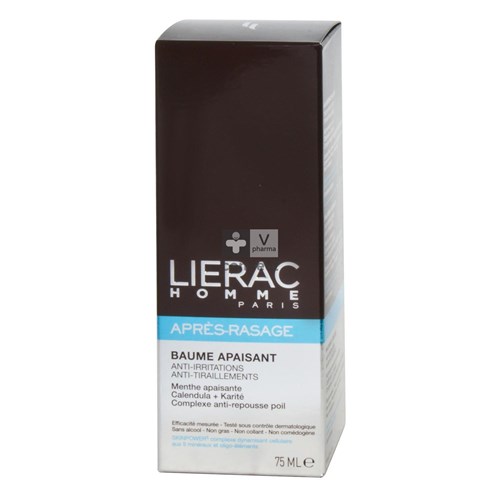 Lierac Homme Baume Apaisant Après Rasage 75 ml