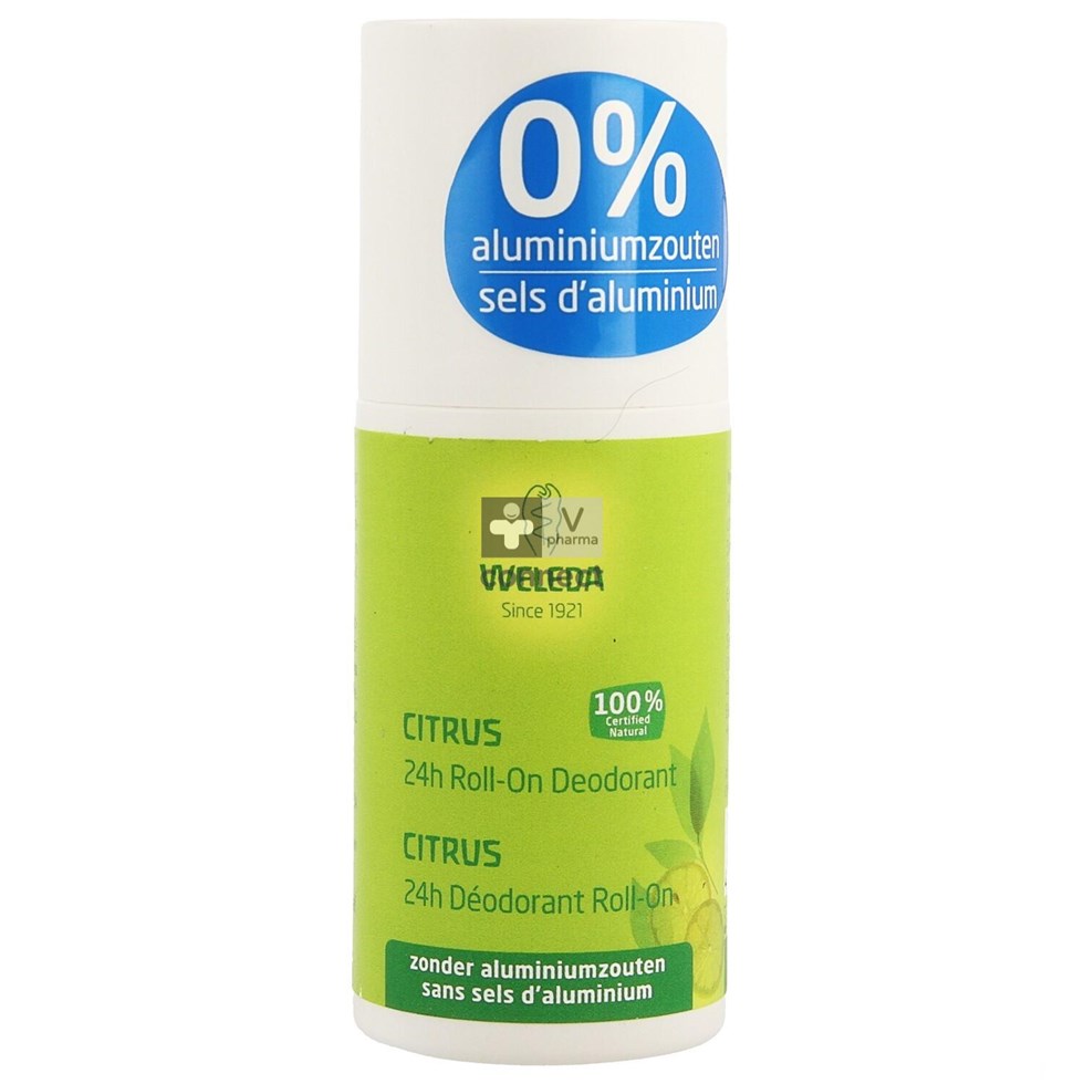 Weleda Deodorant Citrus 24H Roll-On 50 ml