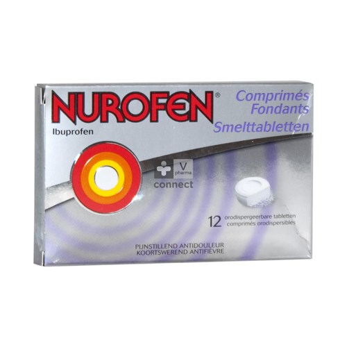 Nurofen 200 mg 12 Comprimés Fondants