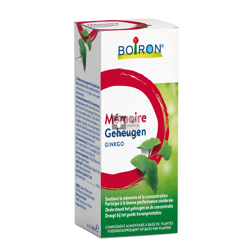 Geheugen Ginkgo 60ml Boiron