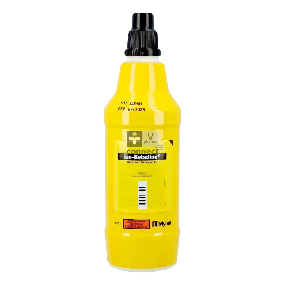 Iso-Betadine Dermique Solution 500 ml