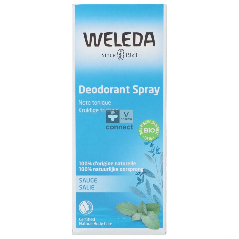 Weleda Deodorant Salie Nf 100ml