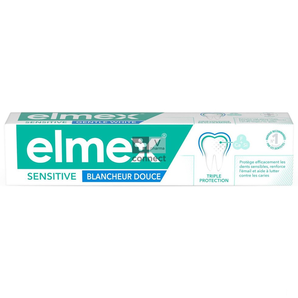Elmex Sensitive Gentle White Tandpasta 75ml