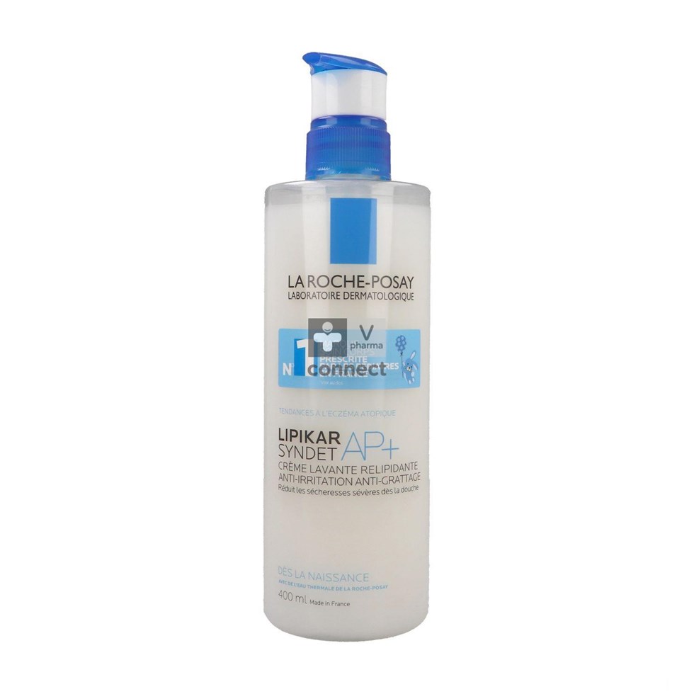 La Roche Posay Lipikar Syndet AP+  Crème Lavante 400 ml