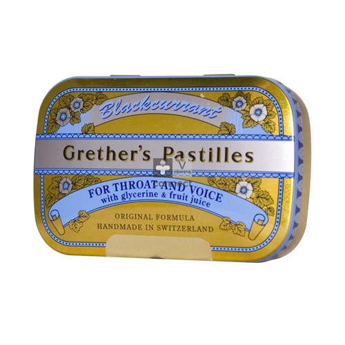 Grether's Pastilles Blackcurrant 60 g