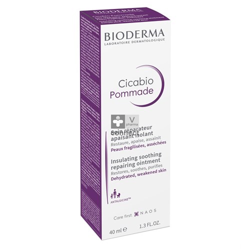 Bioderma Cicabio Soin Réparateur Apaisant Isolant 40 ml