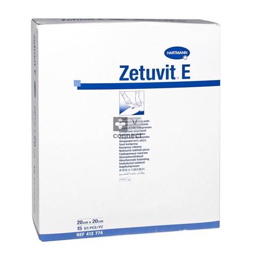 Zetuvit E 20x20cm St. 15 P/s