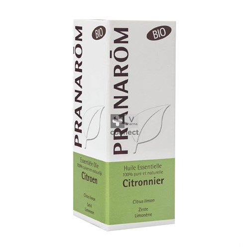 Pranarom Essentiële olie Citroenplant Bio 10 ml