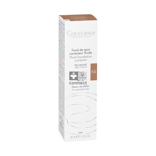 Avene Couvrance Fond De Teint Correcteur Fluide 5 Doré 30 ml