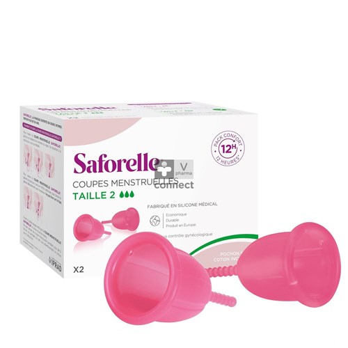 Saforelle Cup Protect Menstruatie Cups T2 2