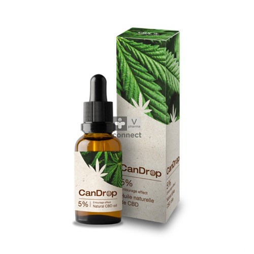 Candrop  5% Huile Cbd 10Ml Cbx Medical