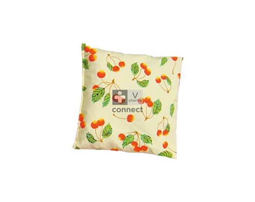 Coussin aux Noyaux de Cerises 17 x 17 cm