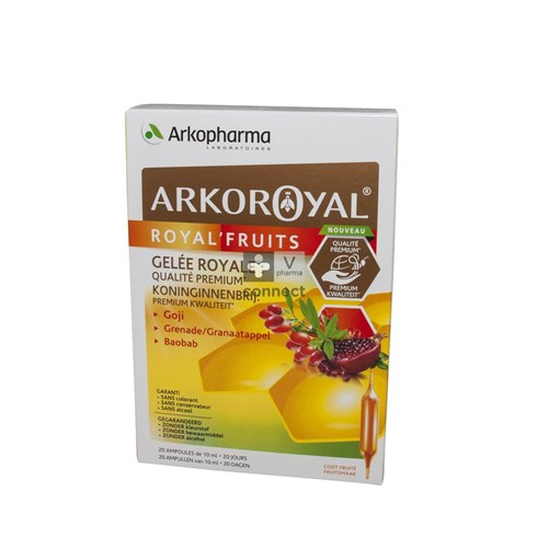 Arkoroyal Royal Vruchten Amp 20x10ml