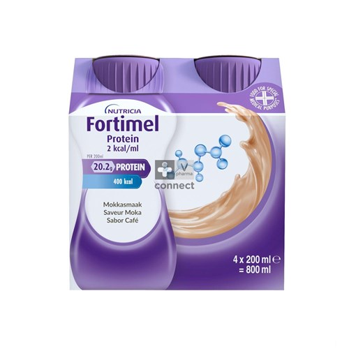 Fortimel Protein 2kcal Moka 4x200ml