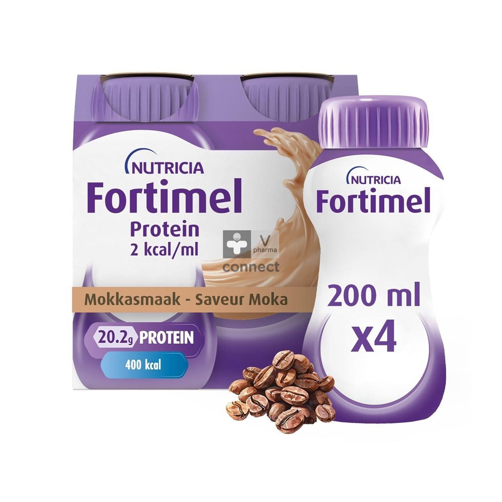 Fortimel Protein 2kcal Moka 4x200ml