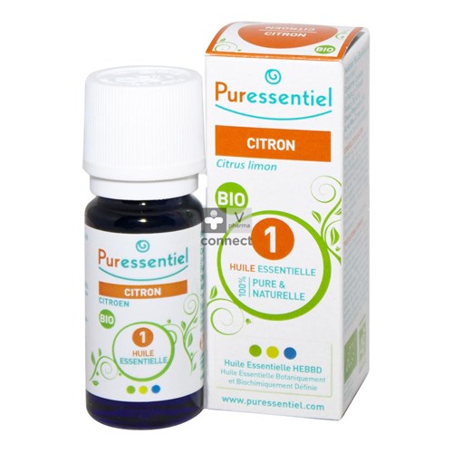 Puressentiel Citron Huile Essentielle Bio 10 ml