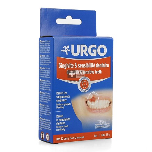 Urgo Gingivitis&gevoelige Tanden Gel Tube 15ml