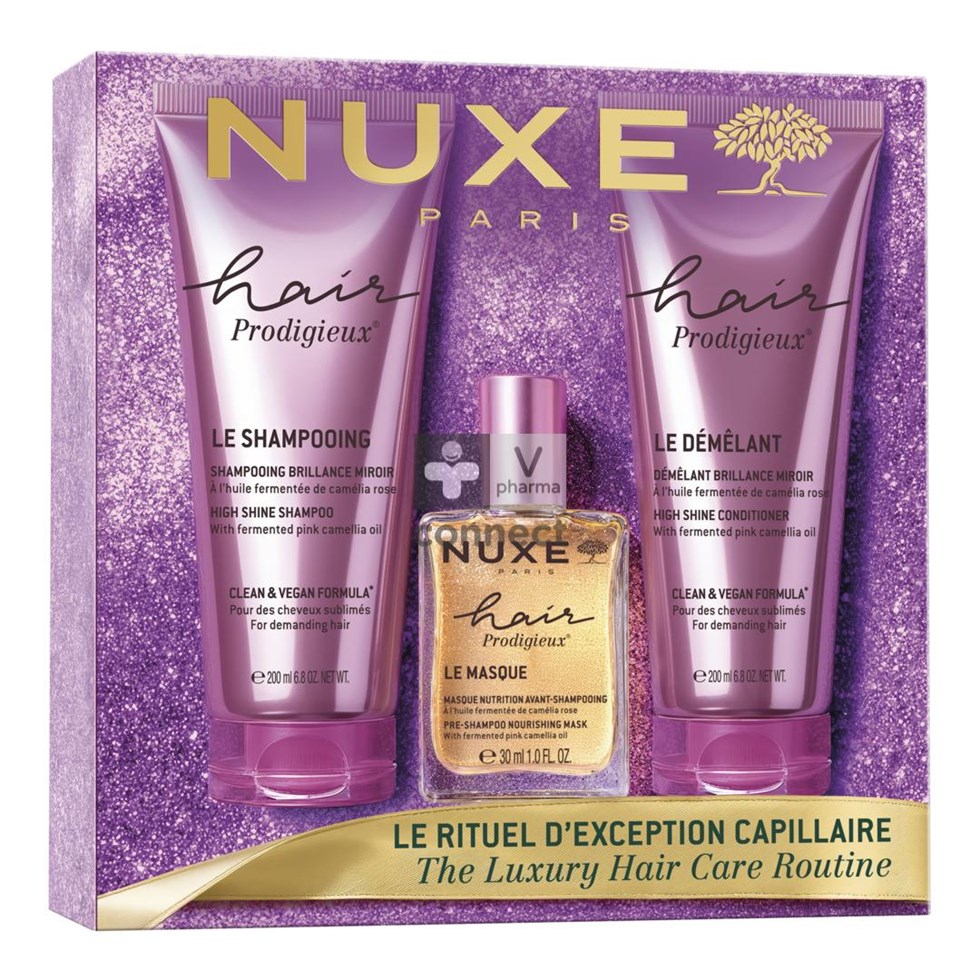 Nuxe Coffret Hair Rituel Exception Capillaire