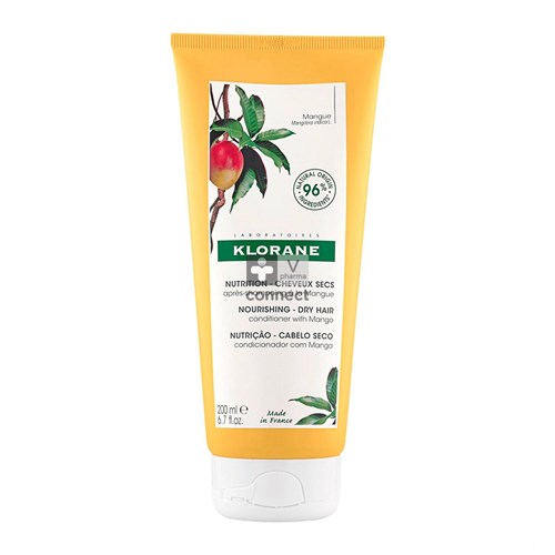 Klorane Baume Après-Shampooing Mangue 200 ml