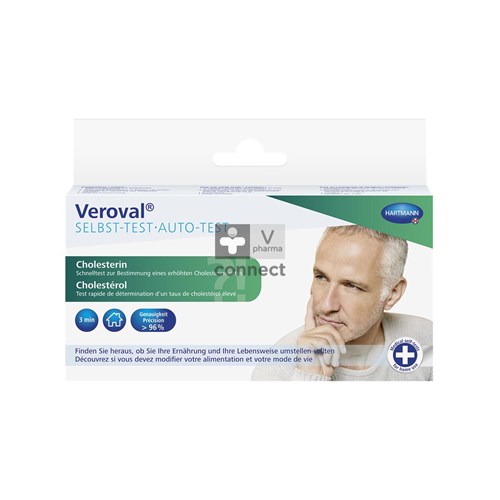 Veroval Test Dépistage Cholestérol 1 Pièce