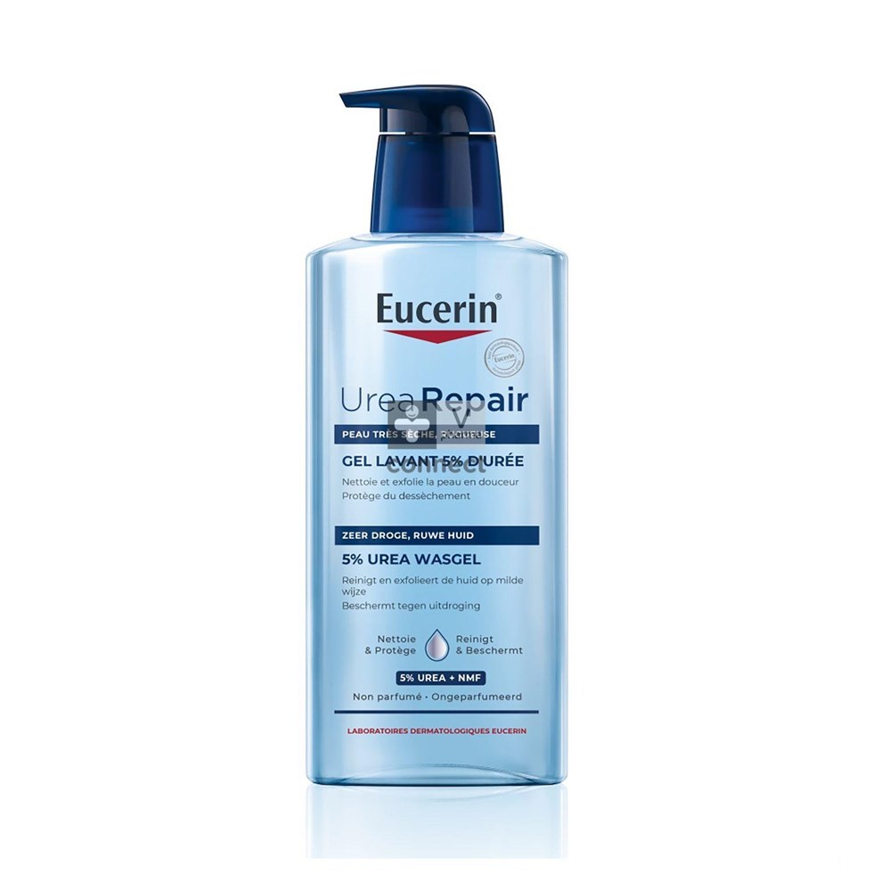 Eucerin Urea Repair Gel Lavant 5% Urée 400 ml