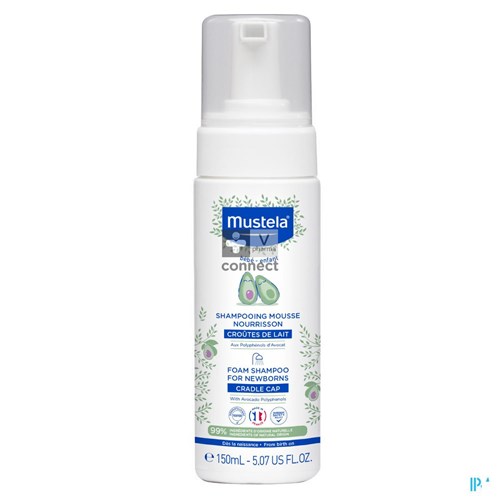 Mustela Shampooing Mousse Nourrisson 150 ml