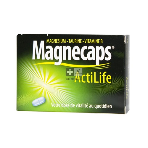 Magnecaps Actilife 30 Comprimés