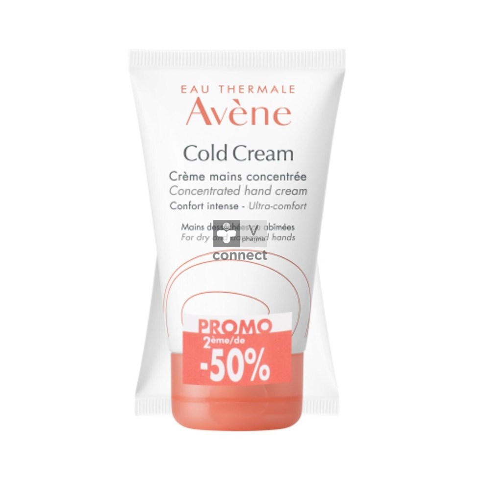 Avene Cold Cream Main 50 ml 2ème 50%