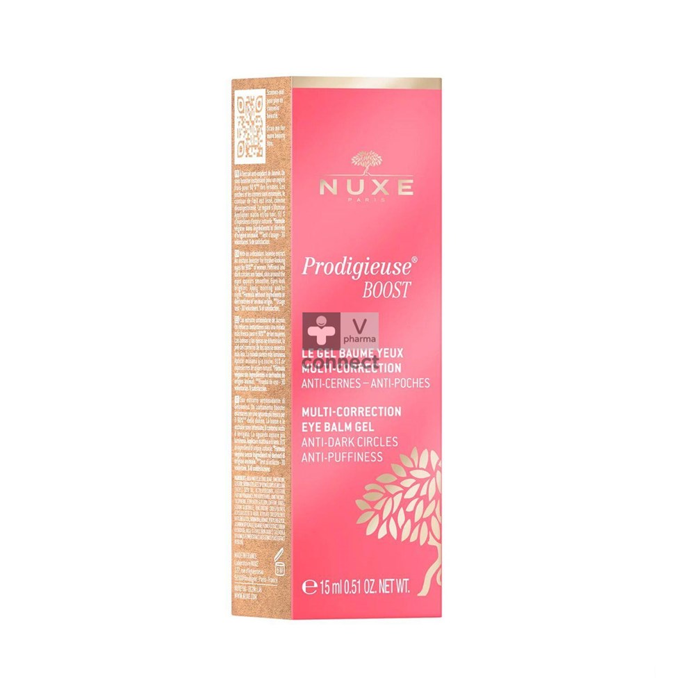 Nuxe Prodigieux Boost Gel Baume Yeux 15 ml