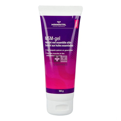 Mannavital Msm-gel Gel 100g