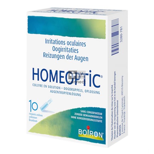 Homeoptic Unidosissen 10 X 0,4ml Boiron