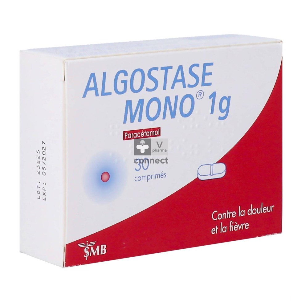 Algostase Mono 1g Comp 30 X 1g