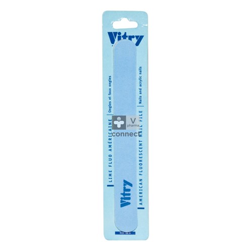 Vitry Classic Vijl Amerika Fluo Blauw 1068a